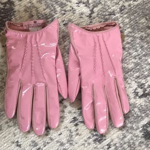 Juicy couture pink gloves